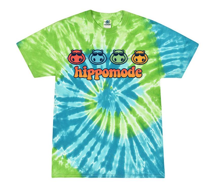 Hippomode Tie Dye Tee-T-Shirts-The Wonton Don-Tie Dye-S-Barstool Sports