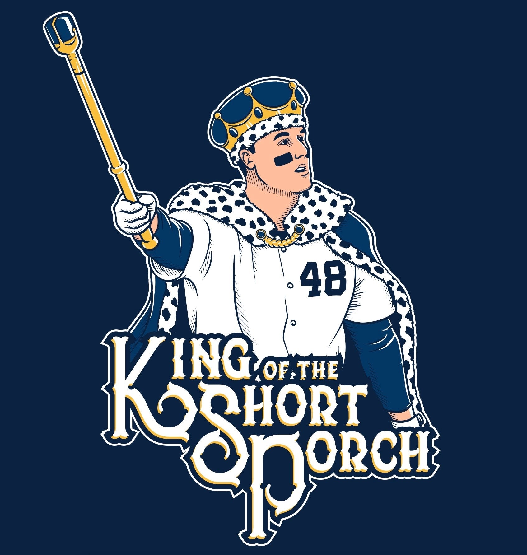 King Of The Short Porch Tee-T-Shirts-The Short Porch-Barstool Sports