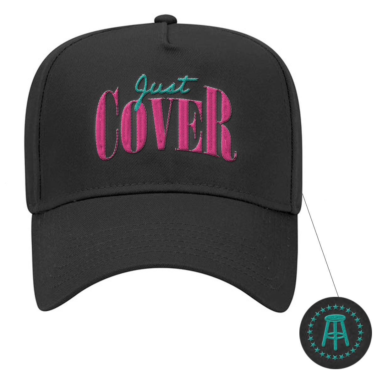 Just Cover Hat-Hats-Pardon My Take-Black-One Size-Barstool Sports