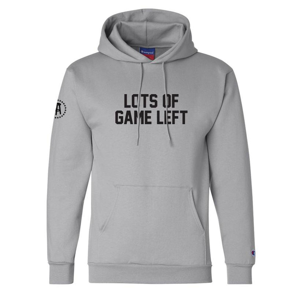 Lots Of Game Left Hoodie (Grey)-Hoodies & Sweatshirts-Barstool Sports-Barstool Sports