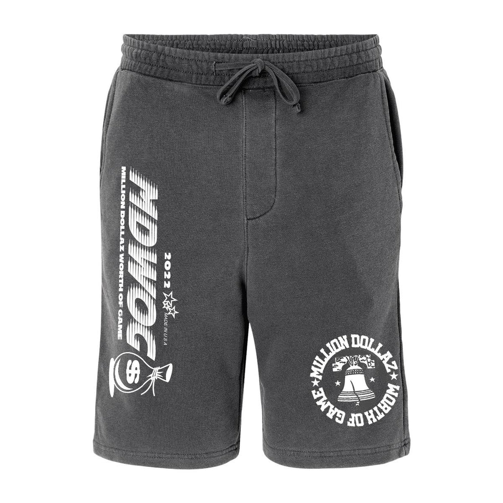 MDWOG Logo Shorts-Shorts-Million Dollaz Worth of Game-Black-S-Barstool Sports