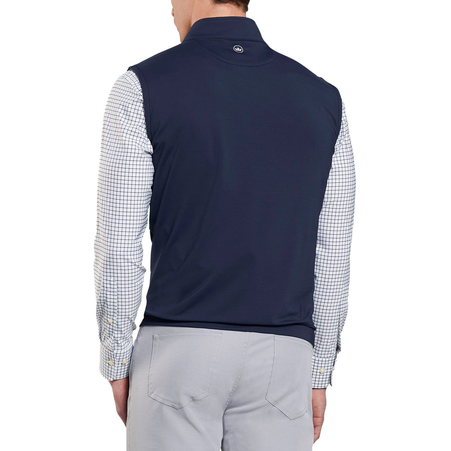 Peter Millar x Barstool Golf Terry Quarter-Zip Vest-Vests-Fore Play-Barstool Sports