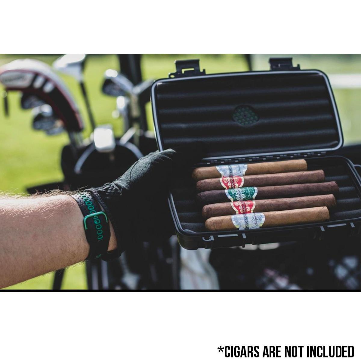 Pink Whitney Macanudo Cigar Case-Golf Accessories-Pink Whitney-One Size-Black-Barstool Sports