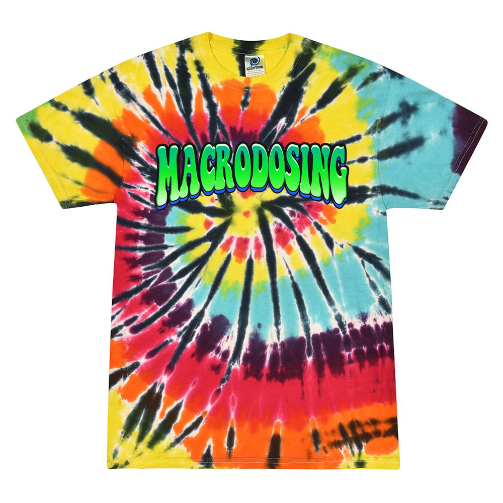 Macrodosing Tie Dye Tee-T-Shirts-Macrodosing-Barstool Sports