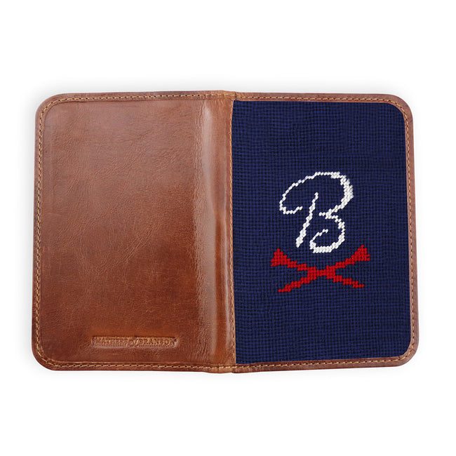 Smathers & Branson x Barstool Golf Crossed Tees Scorecard Holder-Golf Accessories-Fore Play-Navy-One Size-Barstool Sports