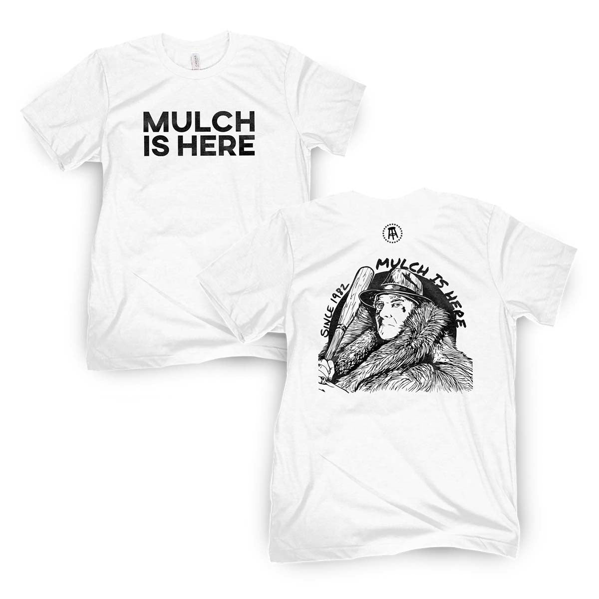 Mulch Is Here II Tee-T-Shirts-Barstool Sports-White-S-Barstool Sports