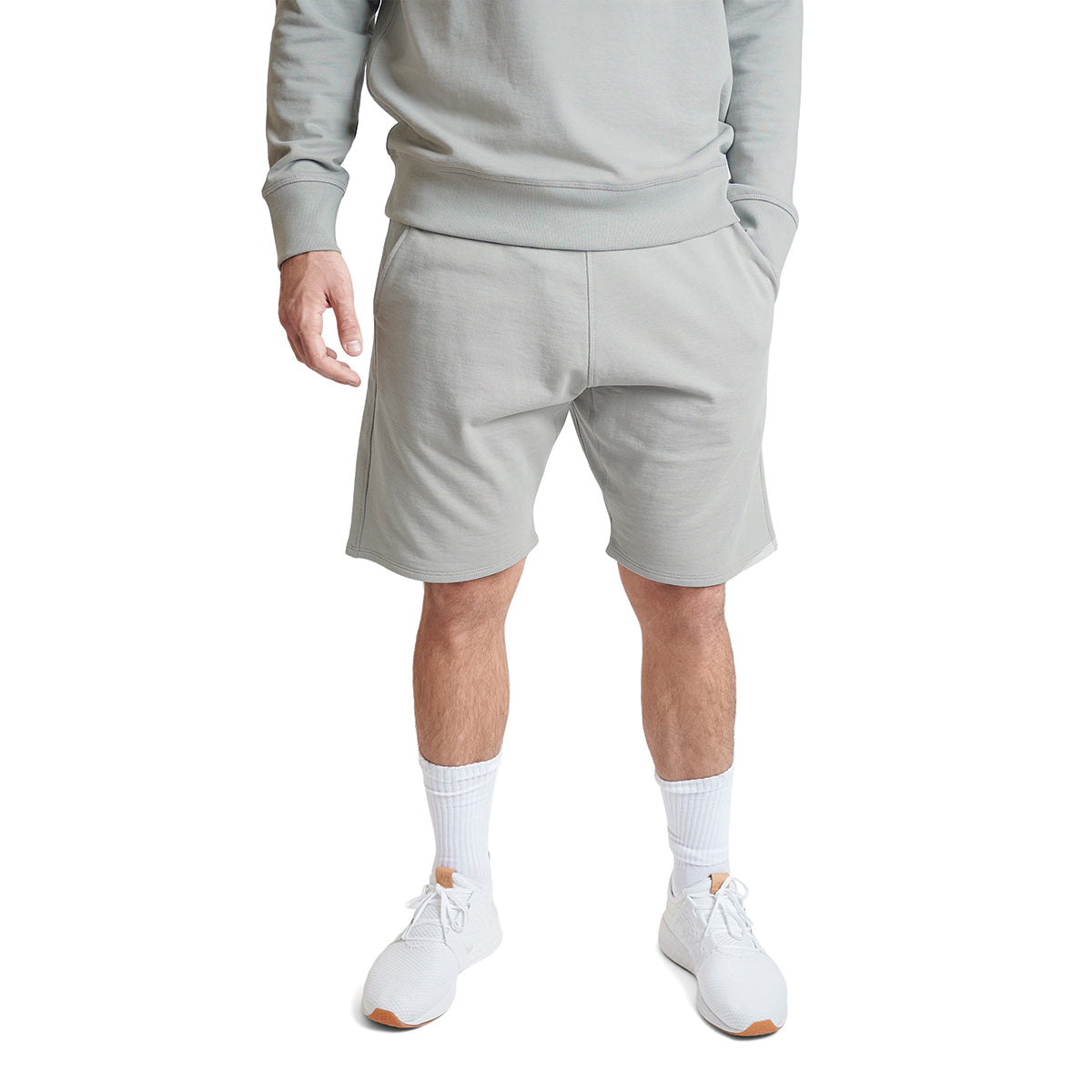 NBD Premium Collection Sweat Shorts-Shorts-Spittin Chiclets-Grey-S-Barstool Sports