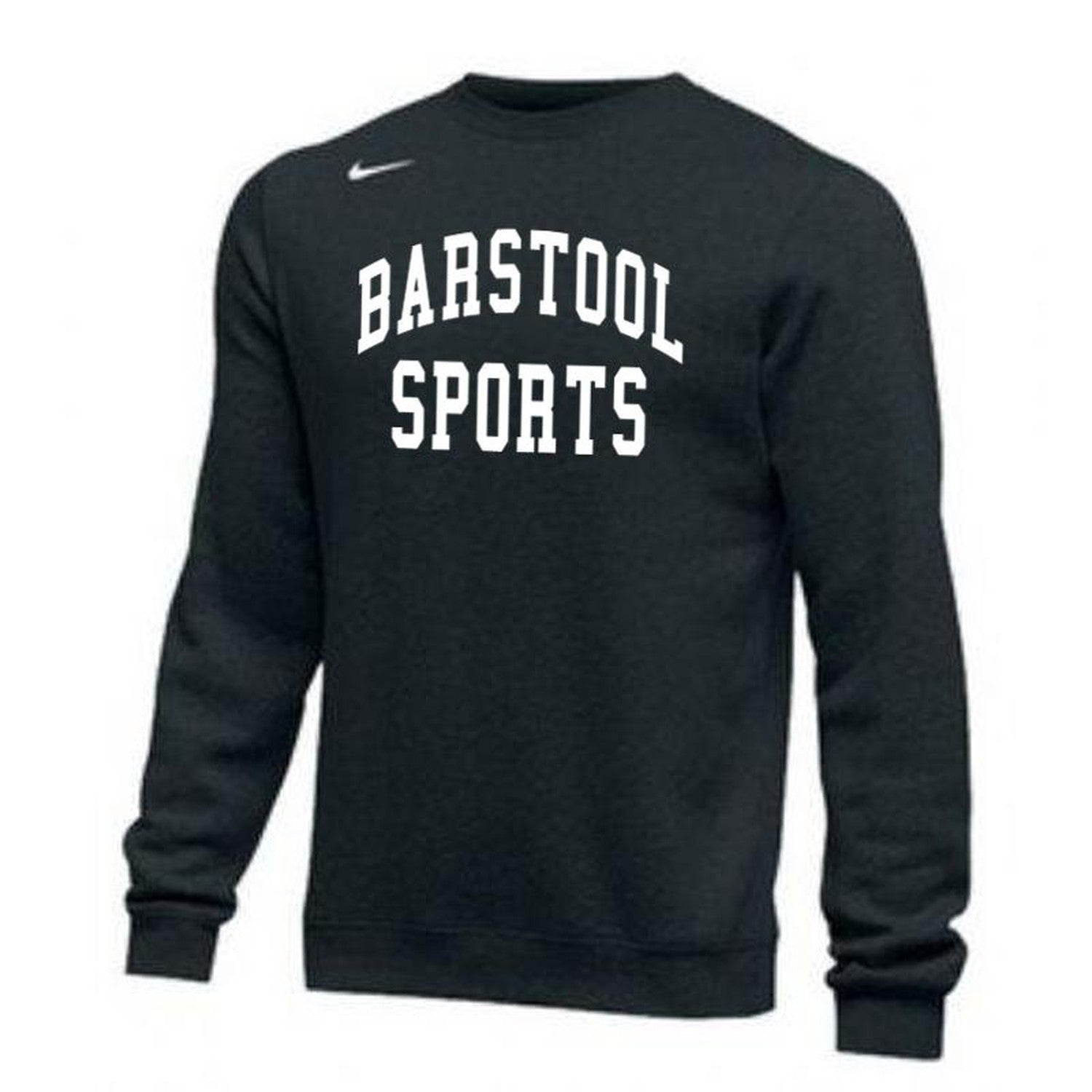 Barstool Sports Nike Crewneck-Crewnecks-Barstool Sports-Black-S-Barstool Sports