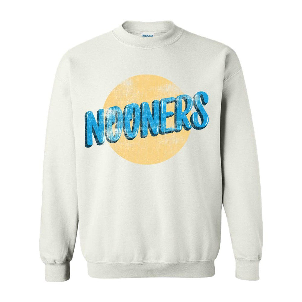 Nooners II Crewneck-Crewnecks-Nooners-White-S-Barstool Sports