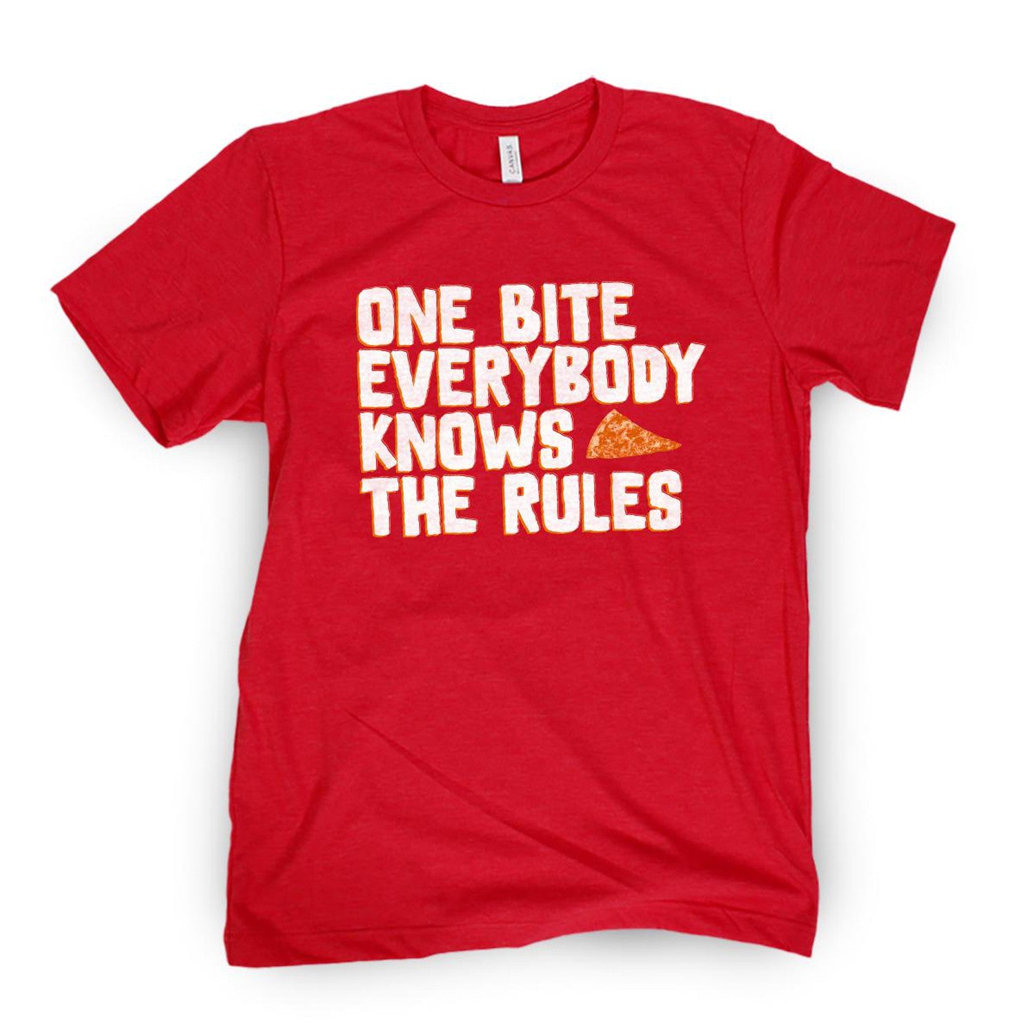 One Bite Tee-T-Shirts-One Bite-Red-S-Barstool Sports