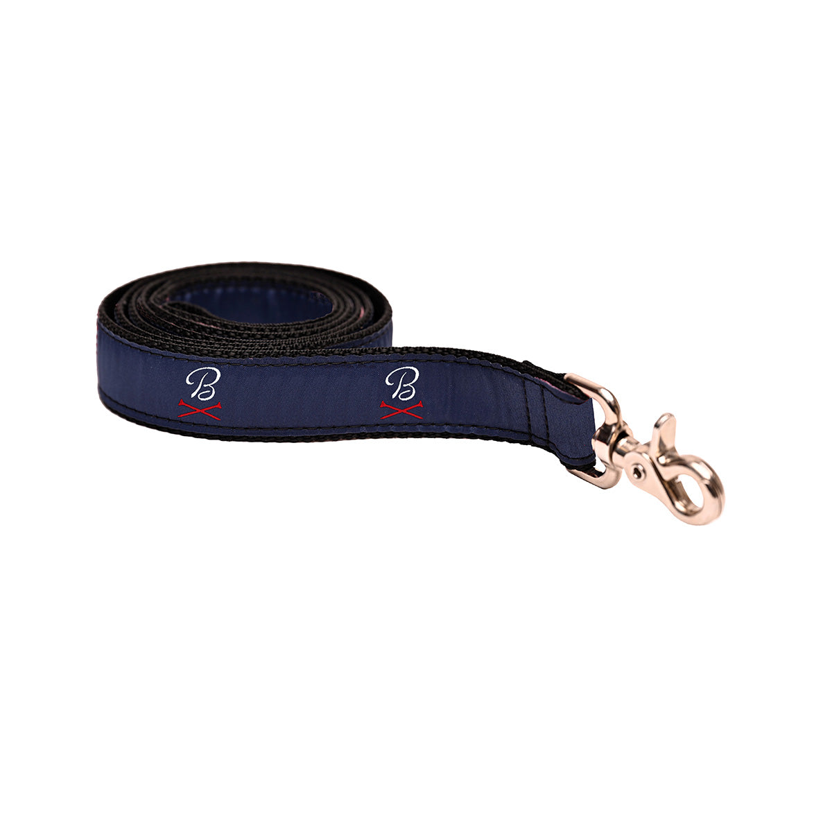 Barstool Golf Crossed Tees Dog Leash-Pets-Fore Play-Navy-One Size-Barstool Sports