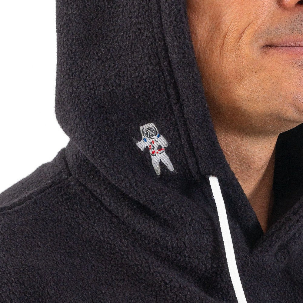 Moon Man Black Plush Hoodie-Hoodies & Sweatshirts-KFC Radio-Barstool Sports