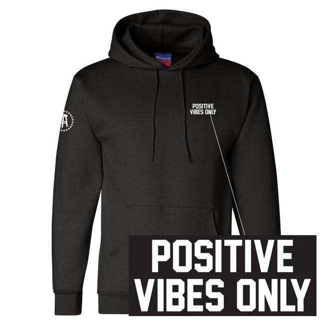 Positive Vibes Only LC Hoodie-Hoodies & Sweatshirts-Barstool Sports-Black-S-Barstool Sports