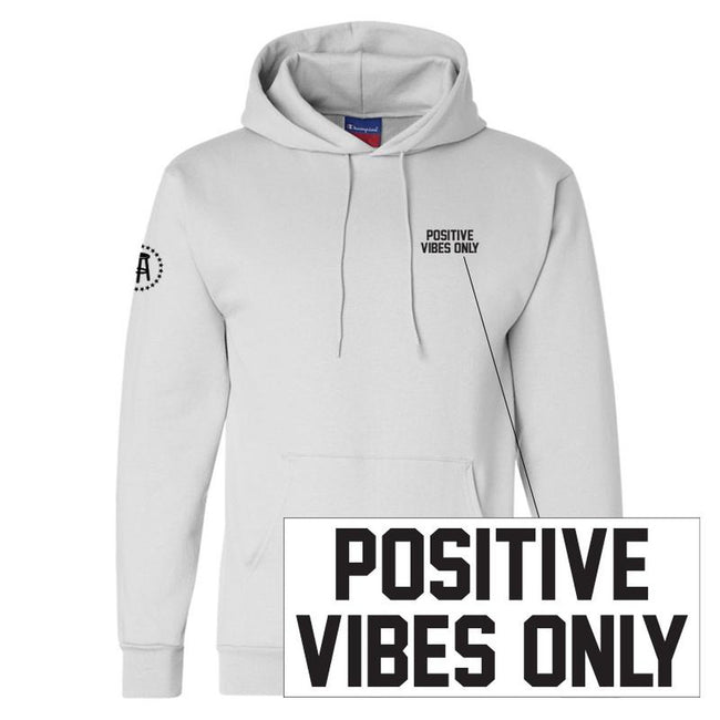 Positive Vibes Only LC Hoodie-Hoodies & Sweatshirts-Barstool Sports-White-S-Barstool Sports