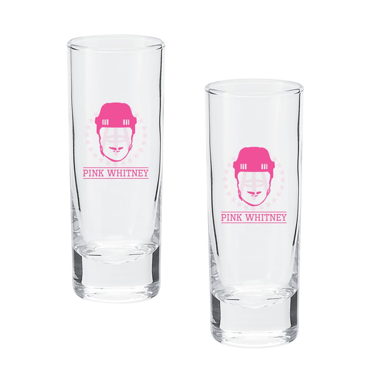 Pink Whitney Double Shot Glass 2 Pack-Bundles-Pink Whitney-Barstool Sports
