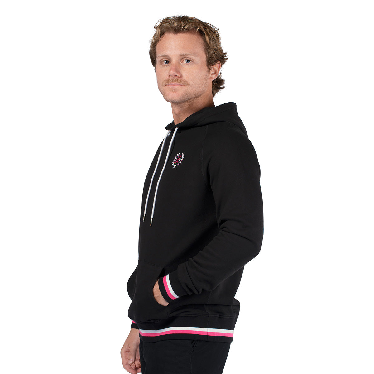 Pink Whitney Crest Hoodie-Hoodies-Pink Whitney-Barstool Sports