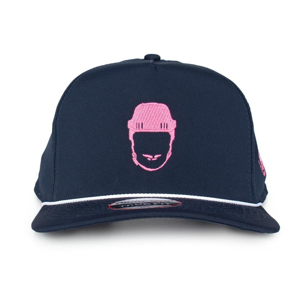 Pink Whitney Helmet Imperial Rope Snapback Hat-Hats-Pink Whitney-Navy-One Size-Barstool Sports