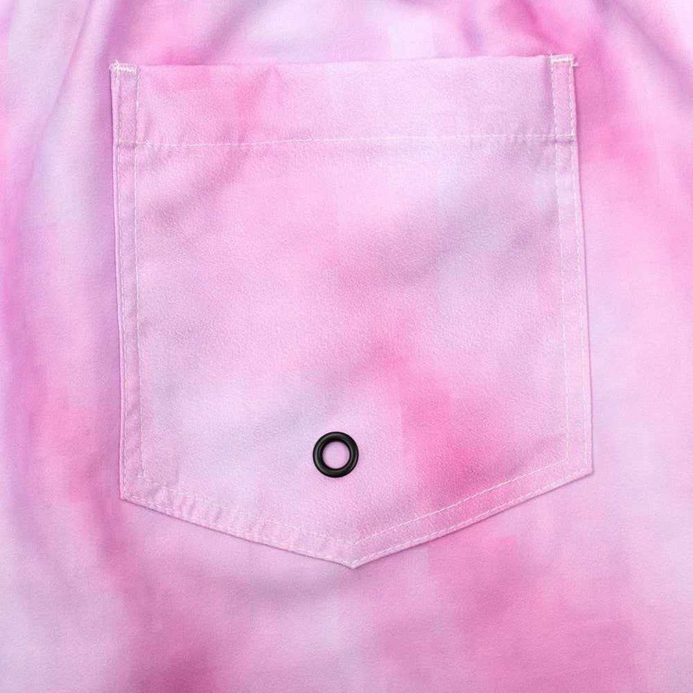 Pink Whitney Pink Tie Dye Swim Trunks-Swimwear-Pink Whitney-Barstool Sports