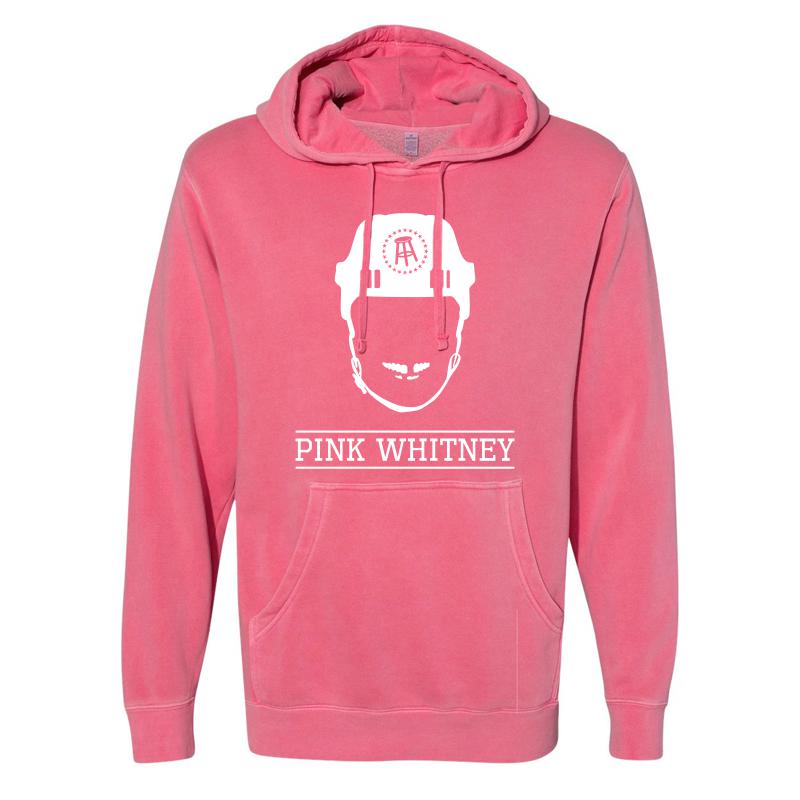 Pink Whitney Helmet Hoodie-Hoodies & Sweatshirts-Pink Whitney-Barstool Sports