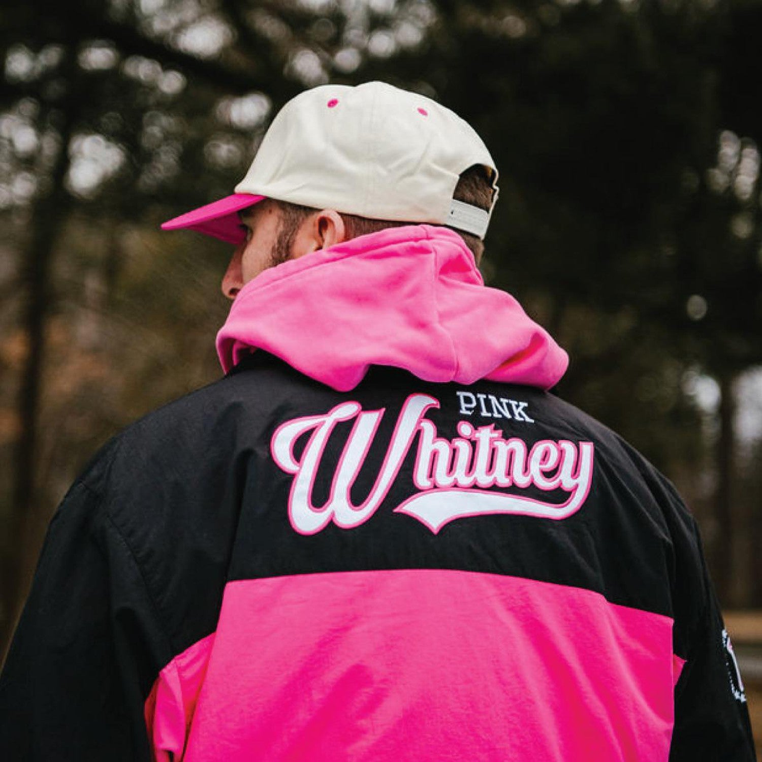 Pink Whitney Authentic Hockey Jersey
