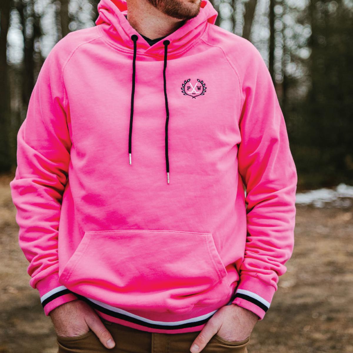 Pink Whitney Crest Hoodie-Hoodies-Pink Whitney-Pink-S-Barstool Sports