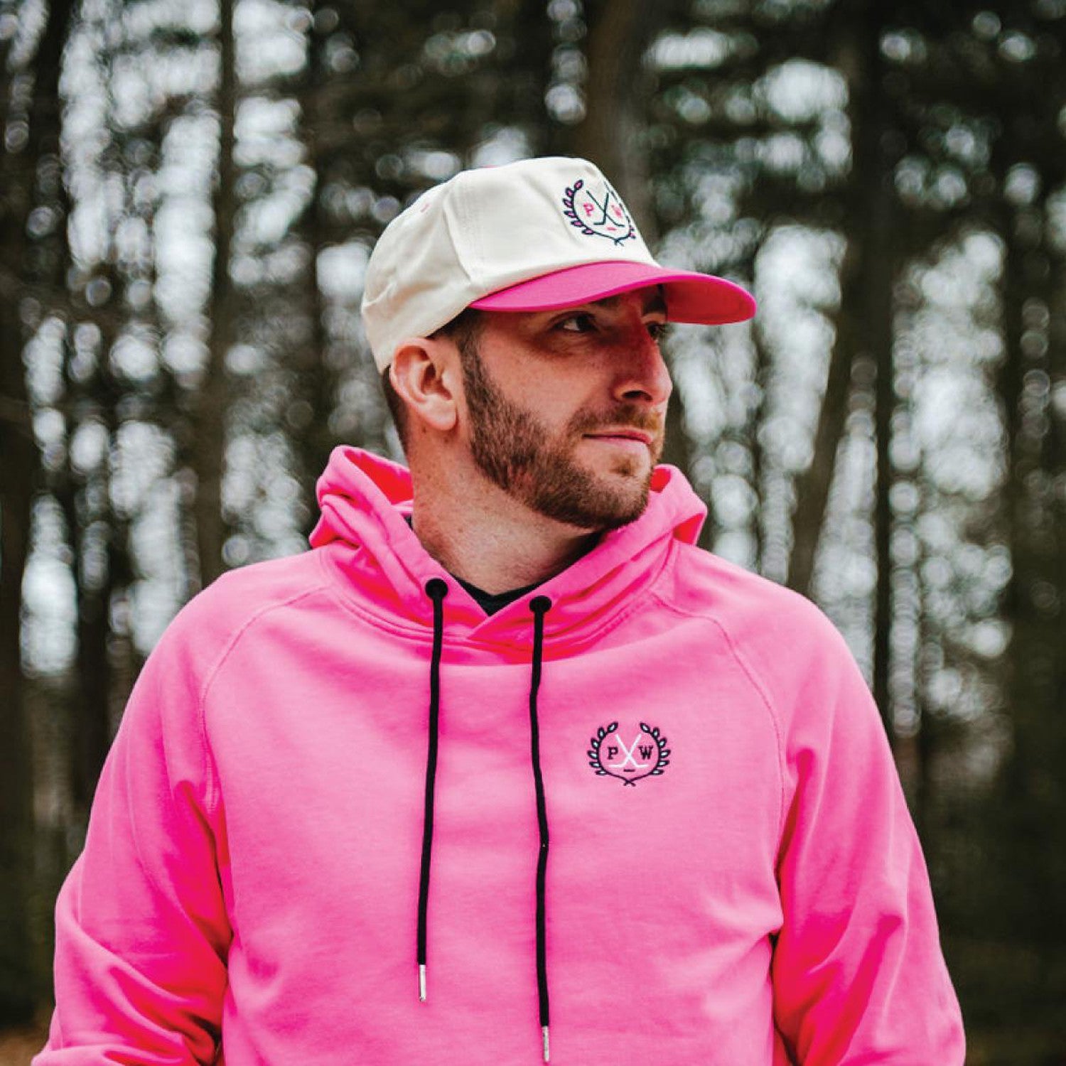 Pink Whitney Retro Snapback Hat | Spittin' Chiclets White