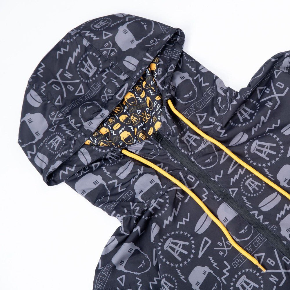 Spittin Chiclets Packable Windbreaker-Jackets-Spittin Chiclets-Barstool Sports