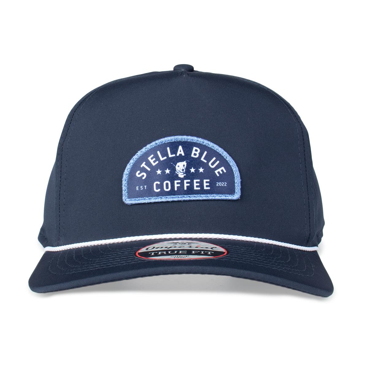 Stella Blue Patch Imperial Rope Hat-Hats-Stella Blue Coffee-Navy-One Size-Barstool Sports