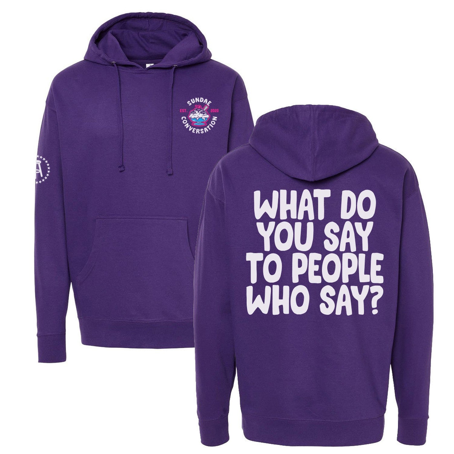 This is the discount way barstool hoodie