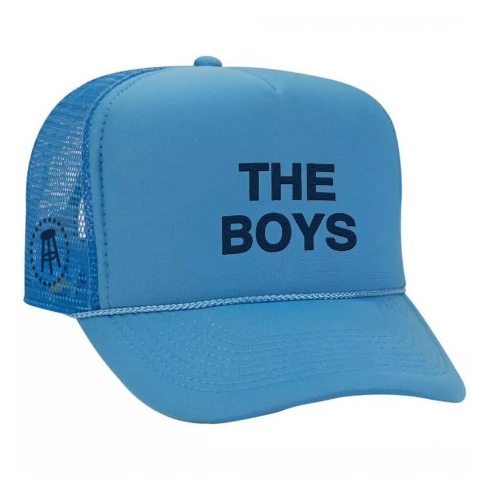 The Boys Hat-Hats-Bussin With The Boys-Light Blue-Barstool Sports