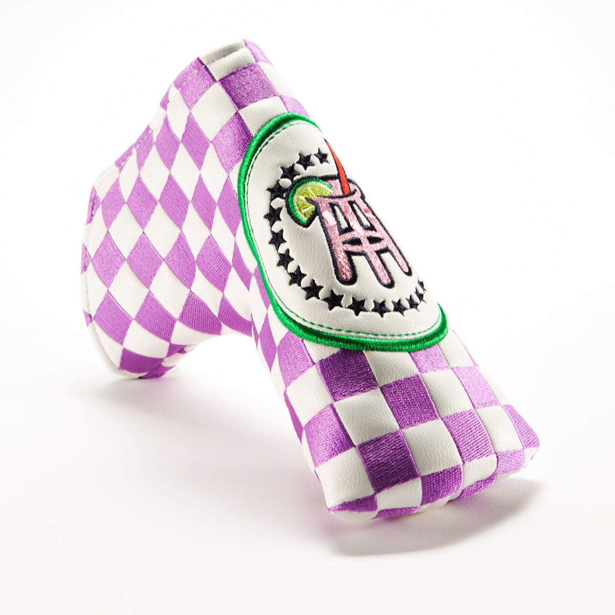 Transfusion Checkered Blade Putter Cover-Golf Accessories-Fore Play-Purple-One Size-Barstool Sports