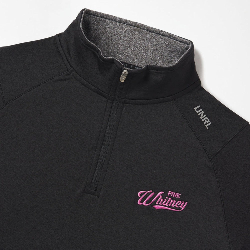 UNRL x Pink Whitney Script Elite Quarter Zip II-Pullovers-Pink Whitney-Barstool Sports