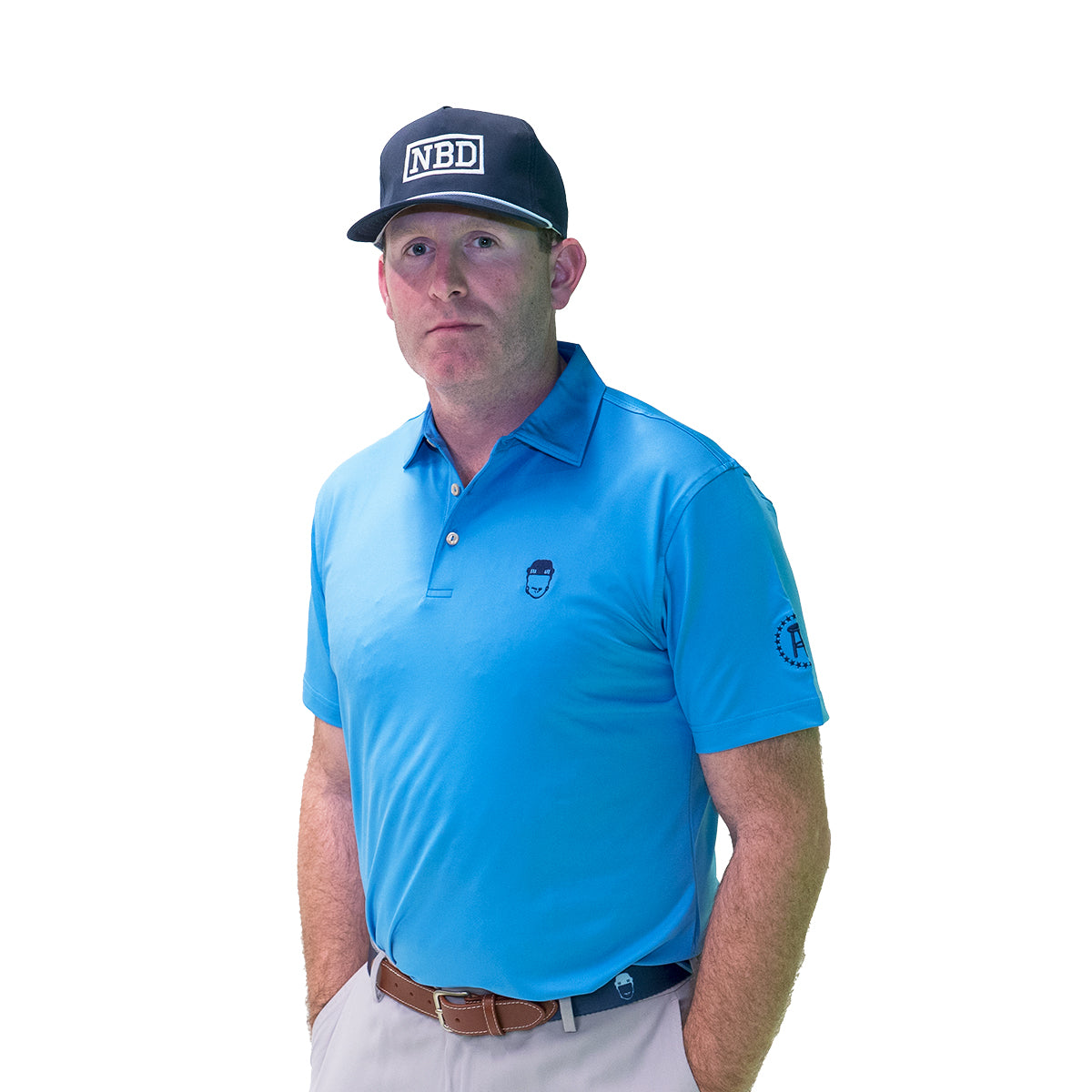 Peter Millar x Spittin Chiclets Solid Performance Polo II-Polos-Spittin Chiclets-Barstool Sports