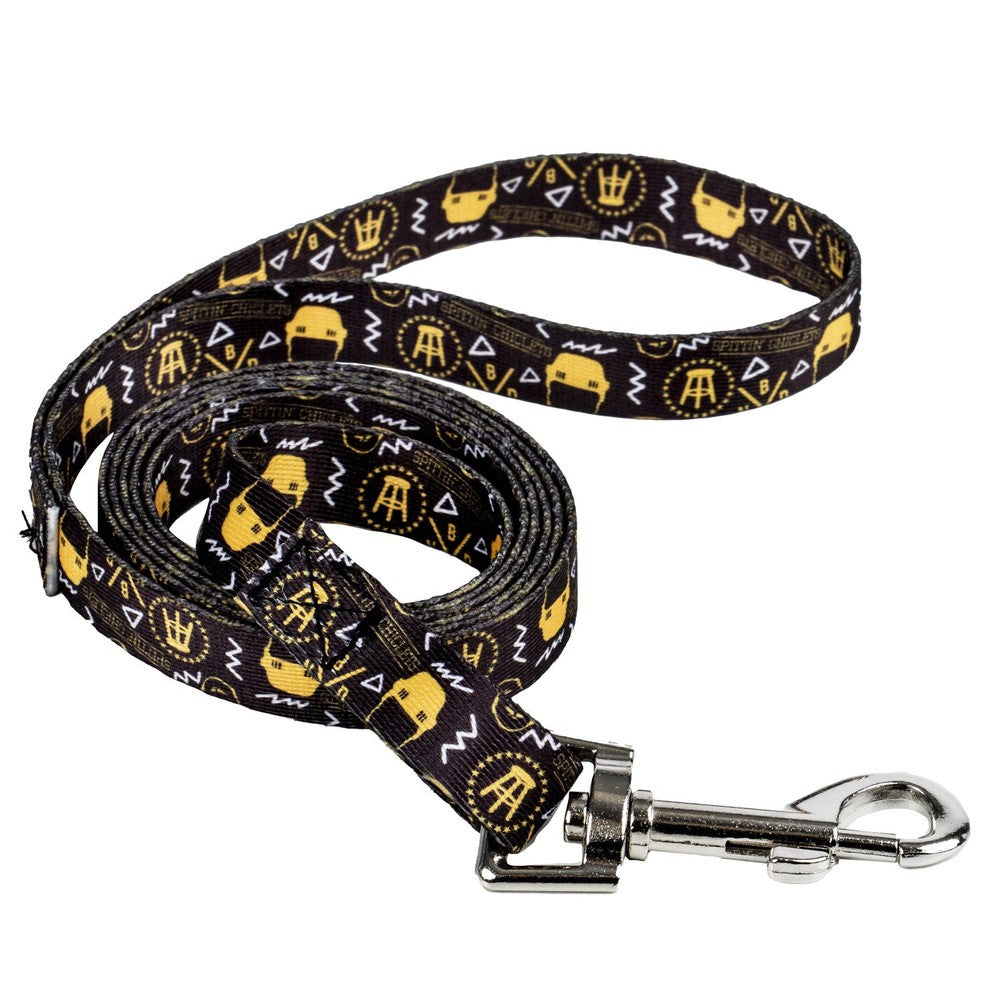 Spittin Chiclets Dog Leash-Pets-Spittin Chiclets-Black-One Size-Barstool Sports