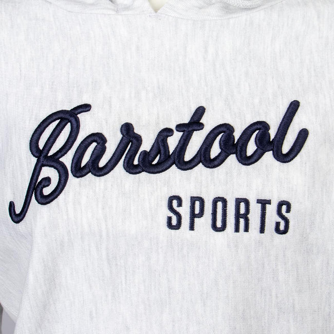 Barstool Sports Women's Champion Cropped Fleece Hoodie-Hoodies & Sweatshirts-Barstool Sports-Barstool Sports