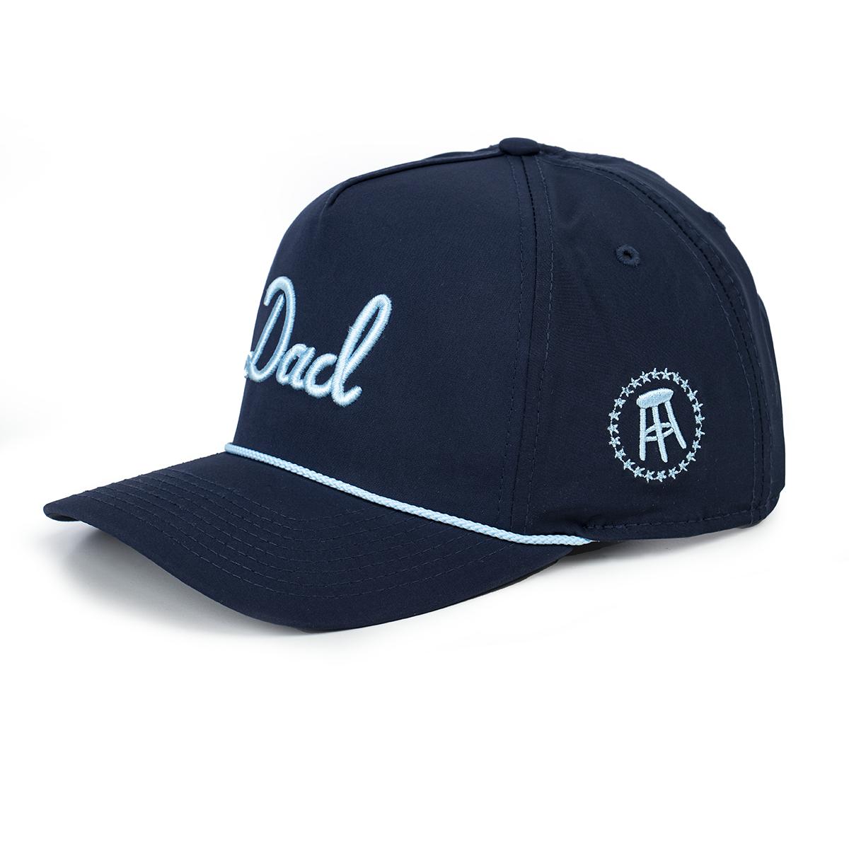 Dad Imperial Rope Hat-Hats-Bussin With The Boys-Navy/Light Blue-One Size-Barstool Sports