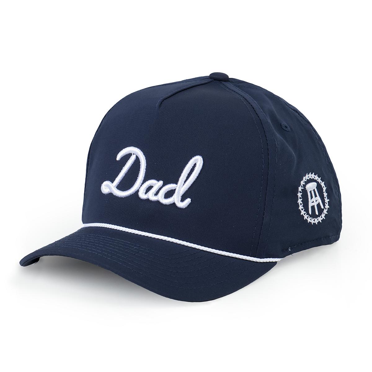 Dad Imperial Rope Hat-Hats-Bussin With The Boys-Navy/White-One Size-Barstool Sports