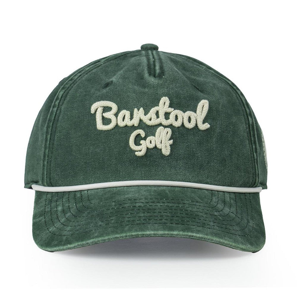 Barstool Golf Washed Rope Hat-Hats-Fore Play-Green-One Size-Barstool Sports