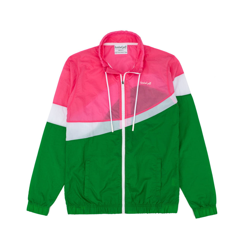 PINK Windbreaker Jacket for Women Small