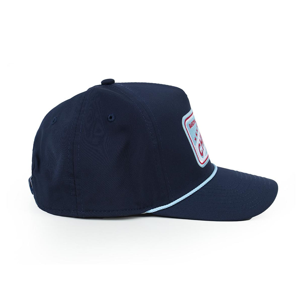 Barstool Chicago Patch Imperial Rope Hat-Hats-Barstool Chicago-Navy-Barstool Sports