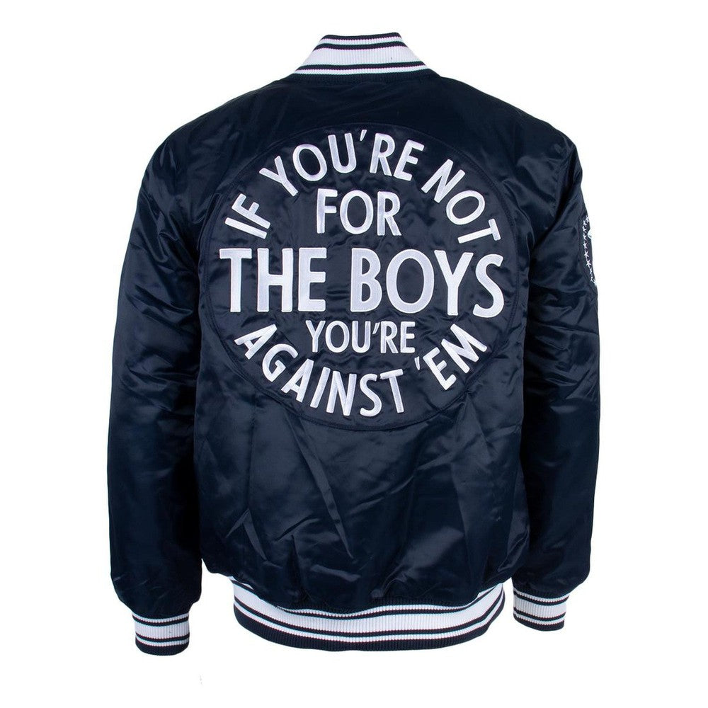 Bussin' With The Boys Starter Bomber Jacket-Jackets-Bussin With The Boys-Barstool Sports