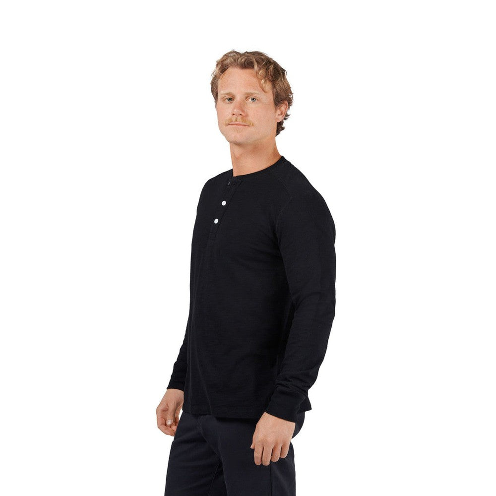 Moon Man Long Sleeve Henley-Long Sleeve-KFC Radio-Barstool Sports