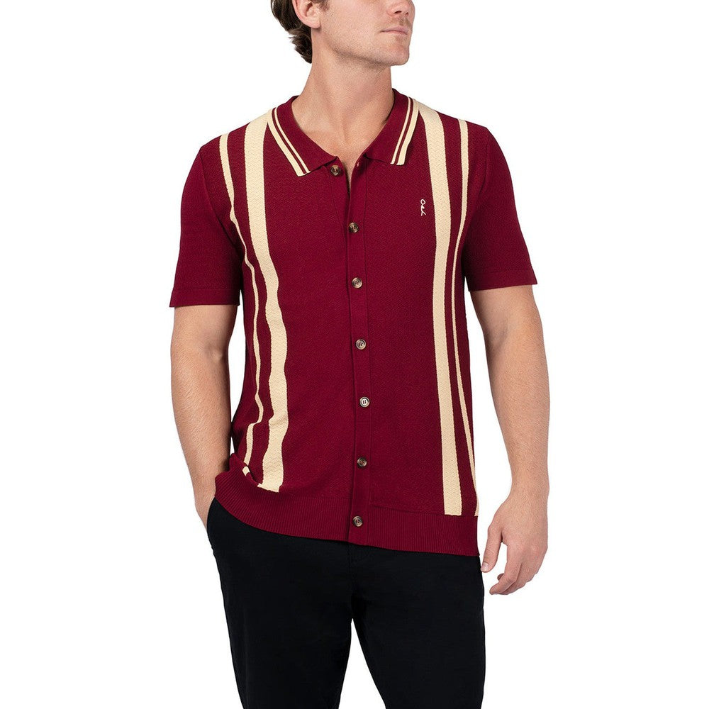 Sad Boy Season Knit Button Up Shirt-T-Shirts-KFC Radio-Barstool Sports