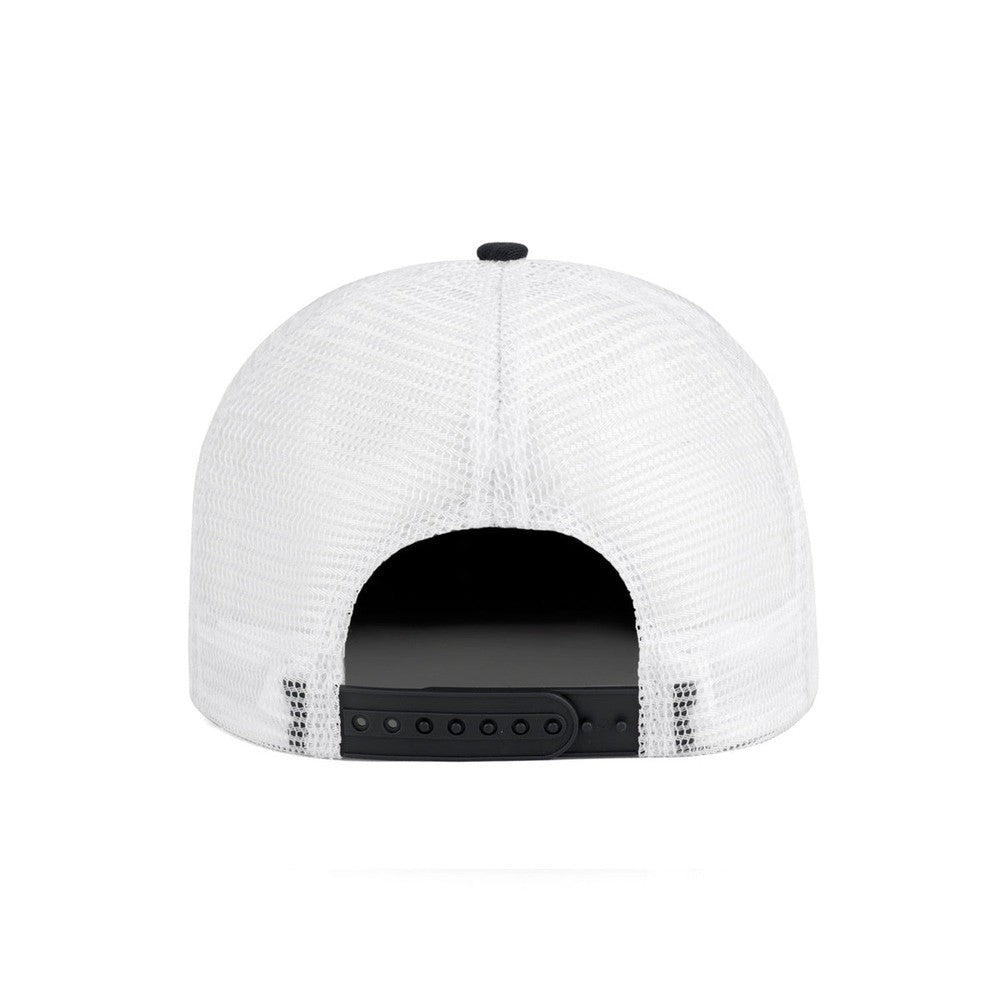 Pink Whitney Crest Patch Trucker Hat-Hats-Pink Whitney-Barstool Sports