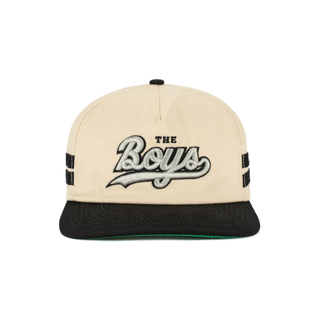 The Boys Striped Retro Hat-Hats-Bussin With The Boys-Black-Barstool Sports