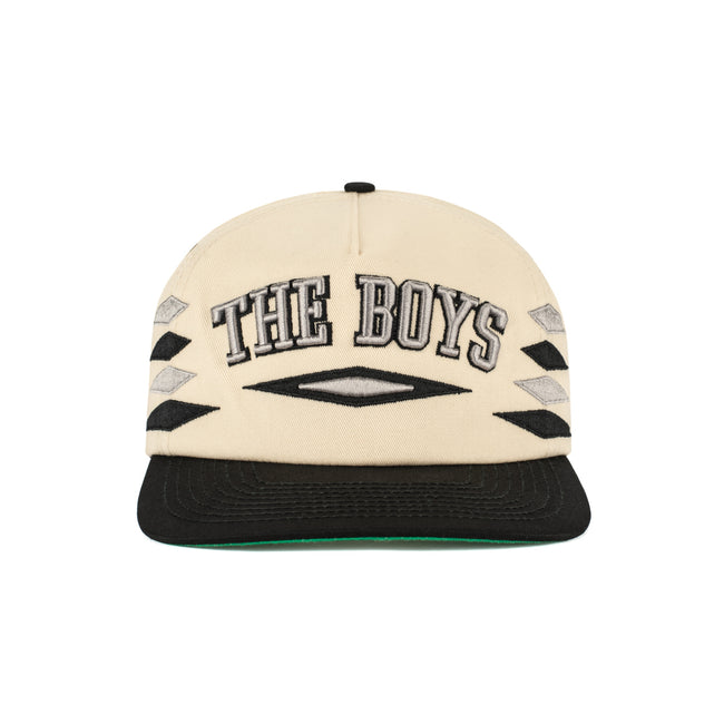 The Boys Diamond Retro Hat-Hats-Bussin With The Boys-Tan/Black-One Size-Barstool Sports