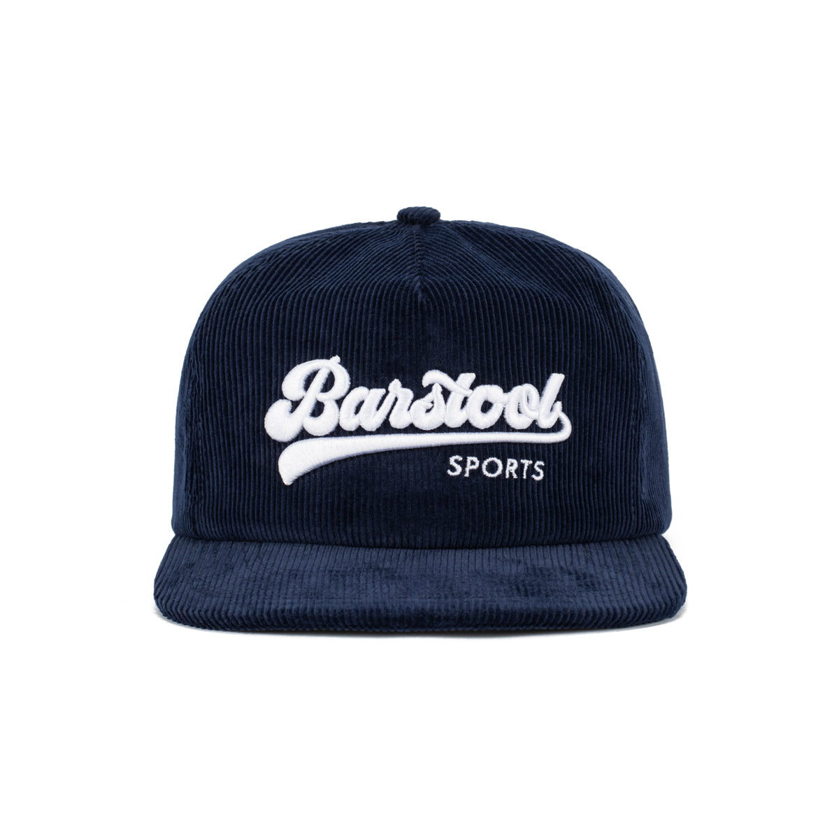 Barstool Sports Corduroy Hat-Hats-Barstool Sports-Navy-One Size-Barstool Sports
