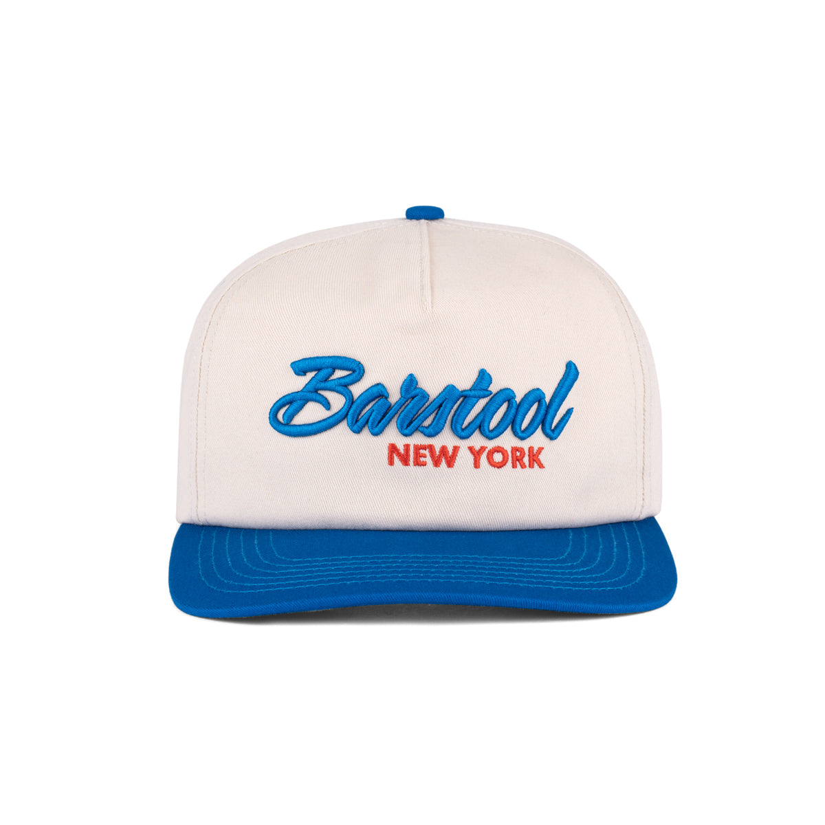 Barstool NY Retro Snapback Hat-Hats-Barstool Sports-Cream-One Size-Barstool Sports