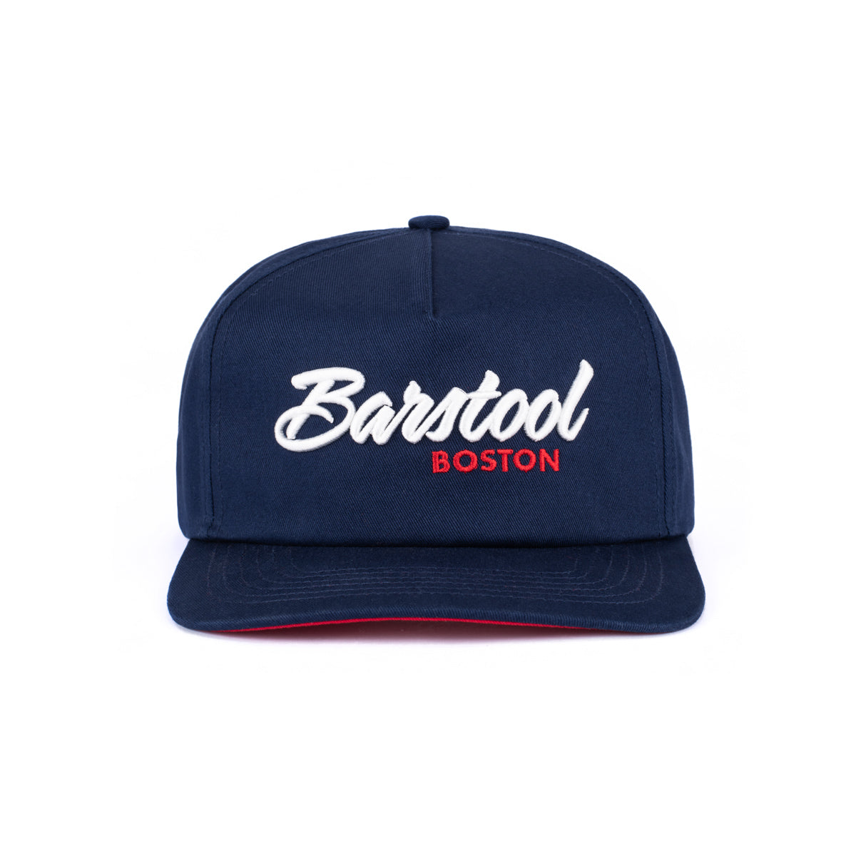 Barstool Boston Retro Snapback Hat-Hats-Barstool Sports-Navy-One Size-Barstool Sports