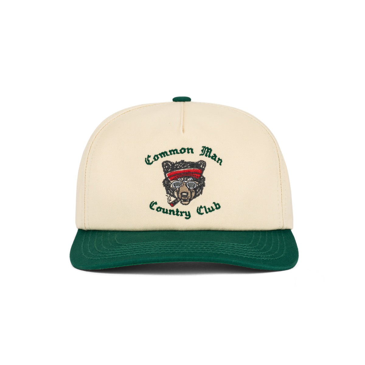 Common Man Country Club Retro Snapback Hat-Hats-Fore Play-One Size-Green-Barstool Sports